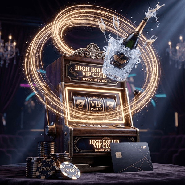 Interfaz de casino VIP de Rojabet con elementos dorados y lujo